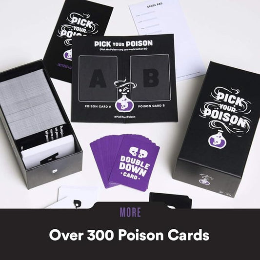 Juego de cartas Pick your Poison"