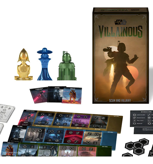 Star Wars Villainous - Juego de mesa de estrategia de Escoria y Villanía