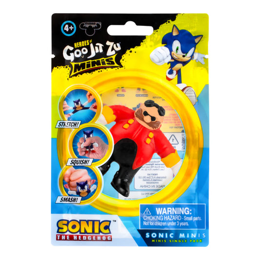 Figura de Acción “Dr. Eggman” - Goo Jit Zu Sonic Mini