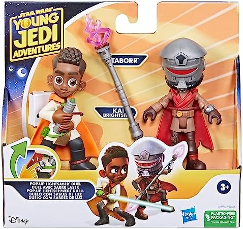 Figuras de acción “Kai Brightstar & Taborr” - Star Wars: Young Jedi Adventures