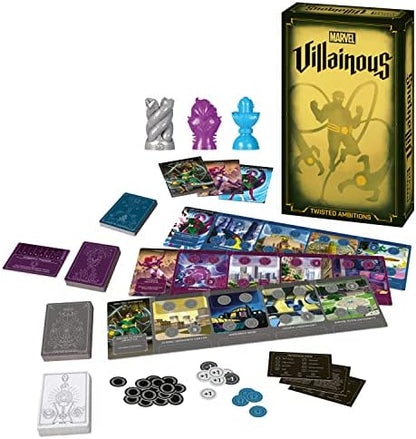 Marvel Villainous: Twisted Ambitions - Juego de mesa de estrategia