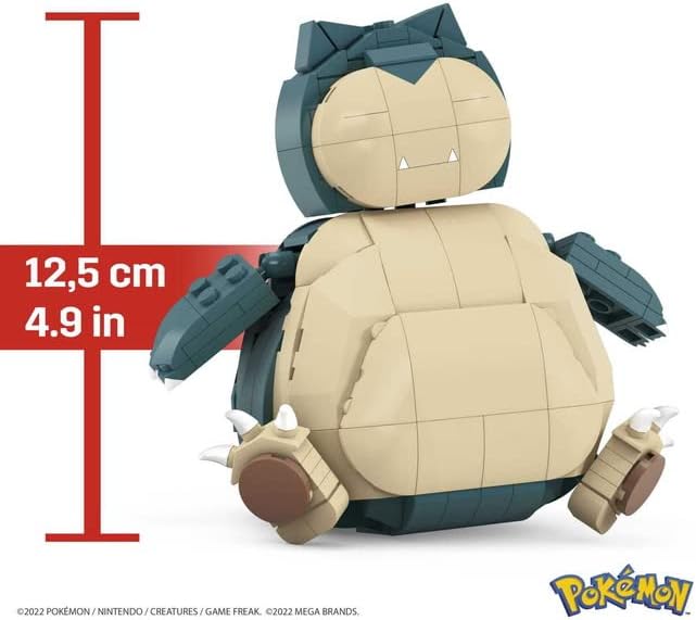 Figura Pokémon “Snorlax” con 246 piezas