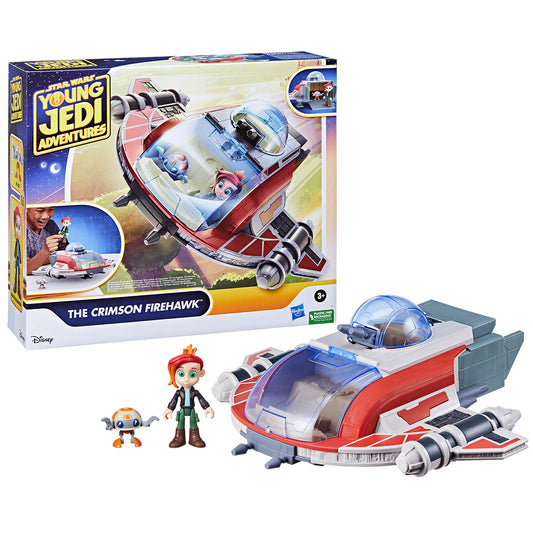 Nave de juguete Crimson Firehawk - Star Wars: Young Jedi Adventures