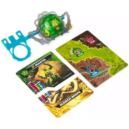 Figuras de Mantid y Bruiser - Bakugan