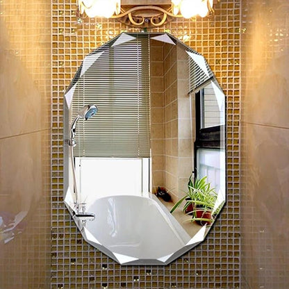 Espejo de Pared Diamante 20x28" – Diseño Ovalado Alta Definición