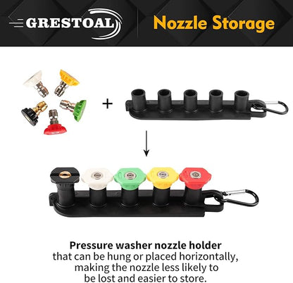 Pistola de lavado a presión con varilla de extensión de repuesto