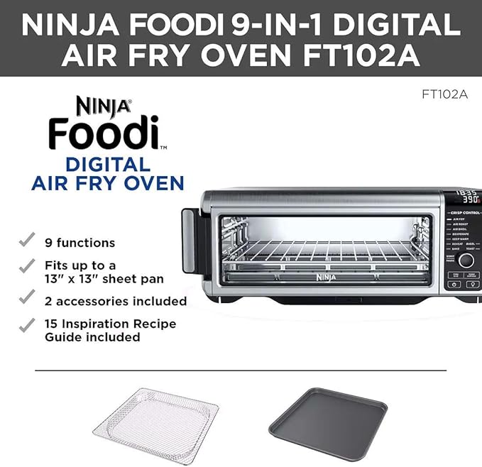 Ninja Foodi - Horno digital 9 en 1