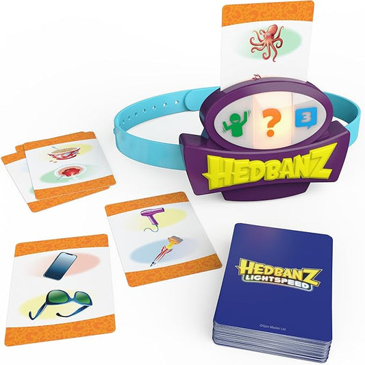 Juego de mesa Spin Master Hedbanz Lightspeed