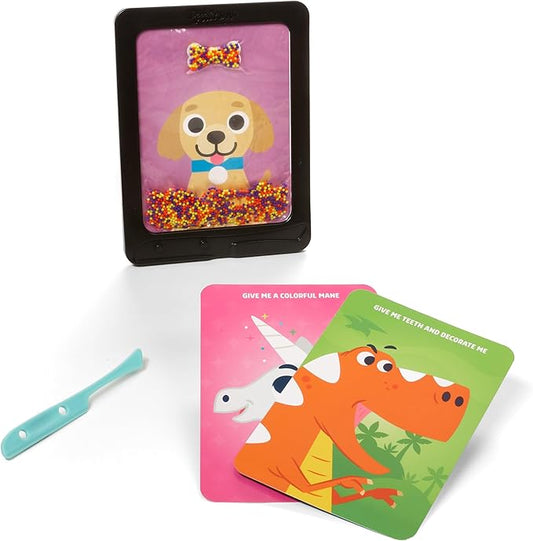 Tablero Sensorial de Dibujo con Gel y Tarjetas de Actividades - Chuckle & Roar DoodleJamz –