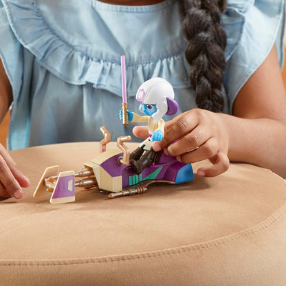 Set de Figuras “Lys Solay & Speeder Bicicleta Vehículo” - Star Wars Young Jedi Adventures