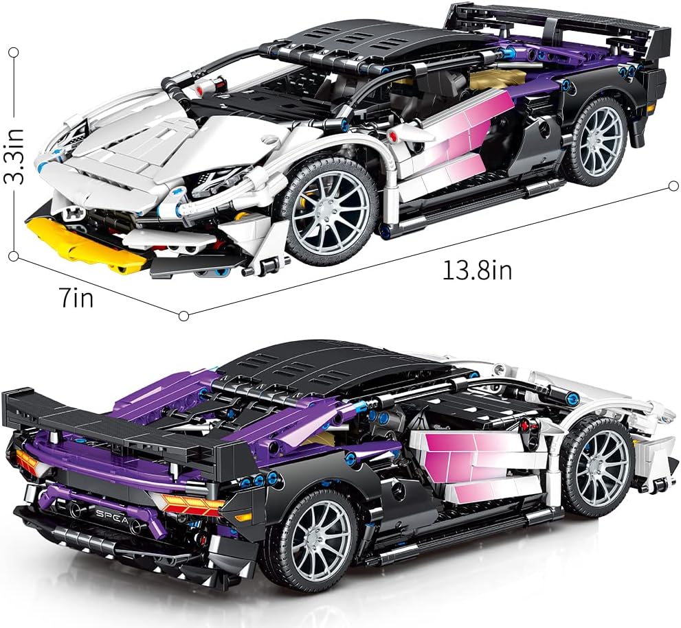 Set de Bloques de Auto Deportivo Mesiondy