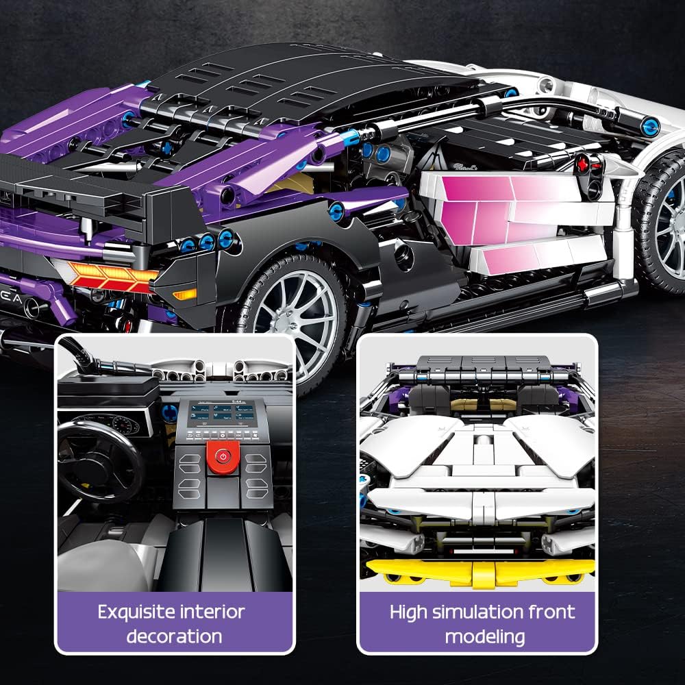 Set de Bloques de Auto Deportivo Mesiondy