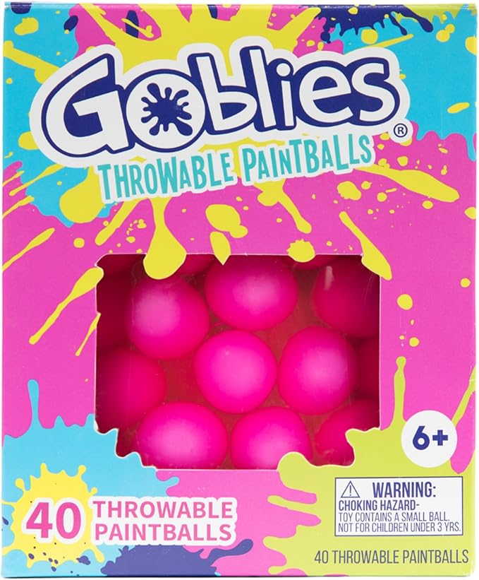 Bolas de Pintura color rosa - Goblies