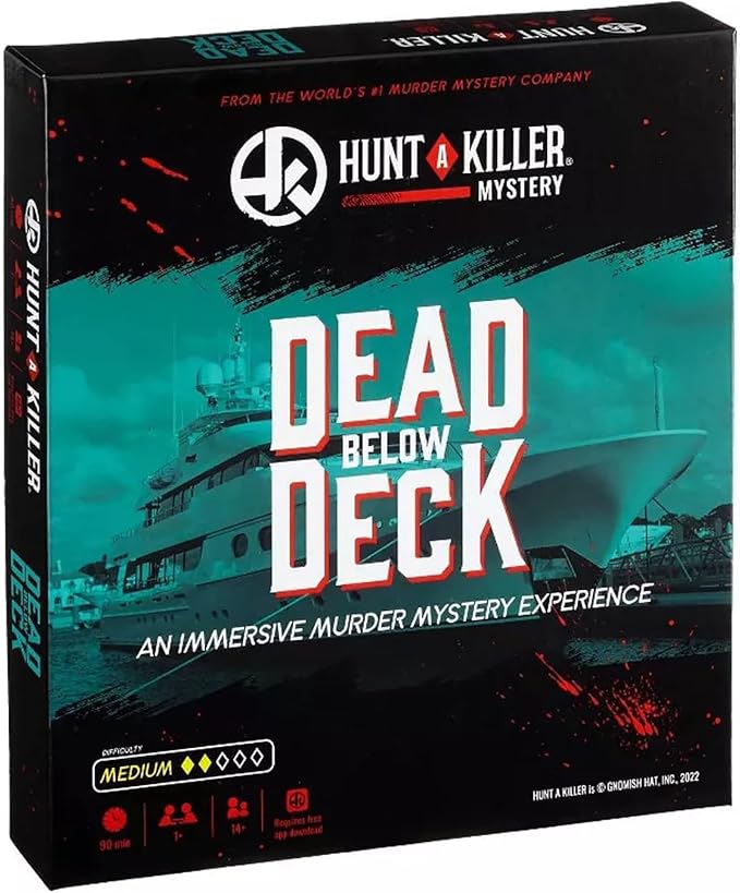 Juego de Mesa “Dead Below Deck” - Hunt A Killer Mystery