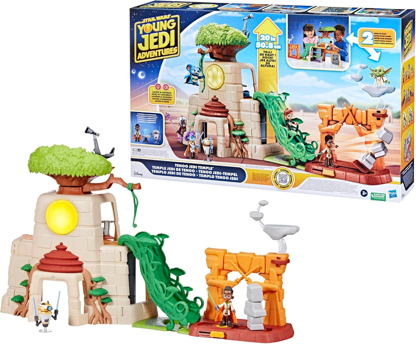 Juego de templo Jedi Tenoo de Star Wars - Star Wars Young Jedi Adventures