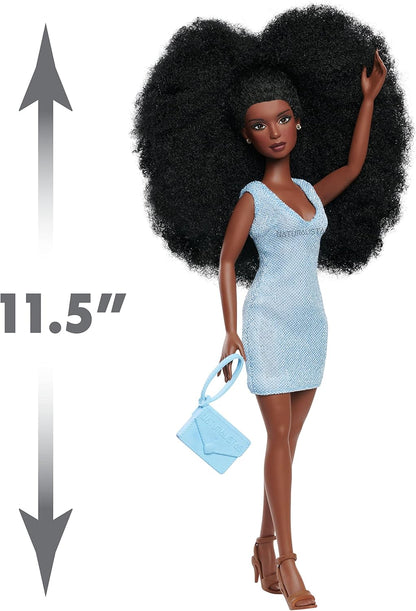 Naturalistas Liya – Muñeca de 11″ con Cabello Texturizado 4C