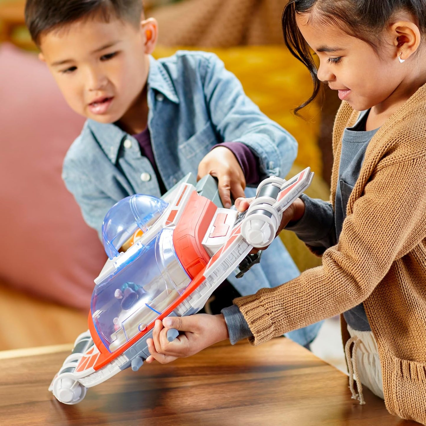 Nave de juguete Crimson Firehawk - Star Wars: Young Jedi Adventures