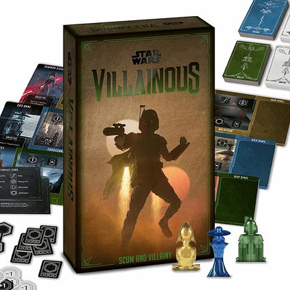 Star Wars Villainous - Juego de mesa de estrategia de Escoria y Villanía