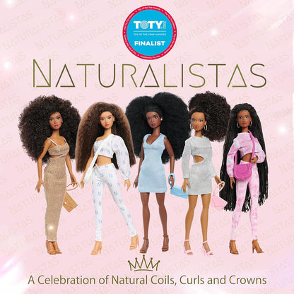 Naturalistas Liya – Muñeca de 11″ con Cabello Texturizado 4C