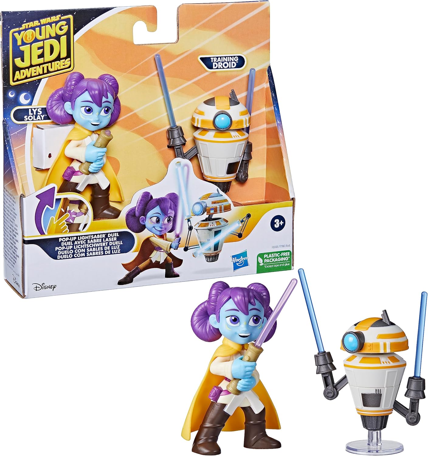 Figuras de acción “LYS Solay & Training Droid” - Star Wars: Young Jedi Adventures