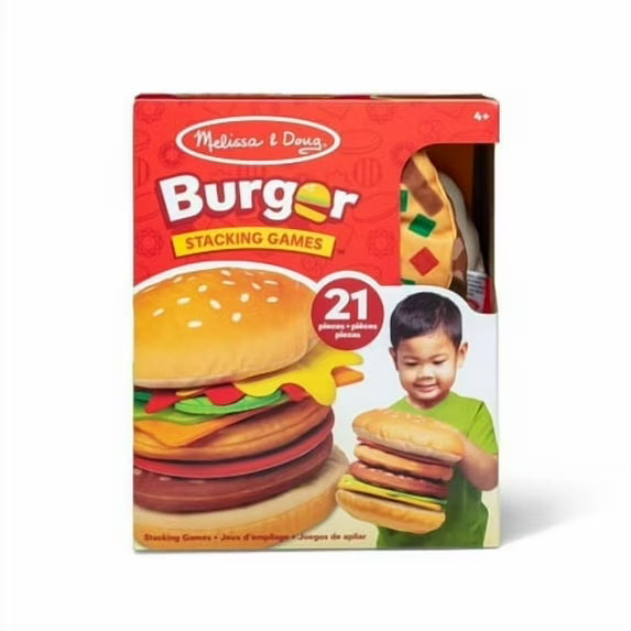 Juego de armar hamburguesas - Melissa & Doug