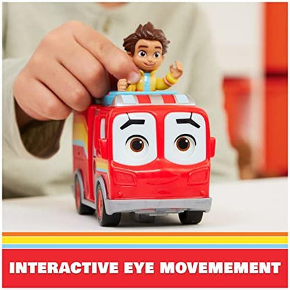 Figura de Acción y vehículo de camión de Bomberos - Disney Junior Firebuds