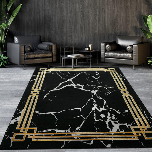 Alfombra interior Antep Rugs “Abstract Marble Geometric” 120 × 180 cm