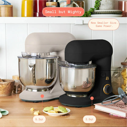 Mezcladora de Pie Beautiful 3.5 QT – Liviana, Potente y con Cabezal Abatible