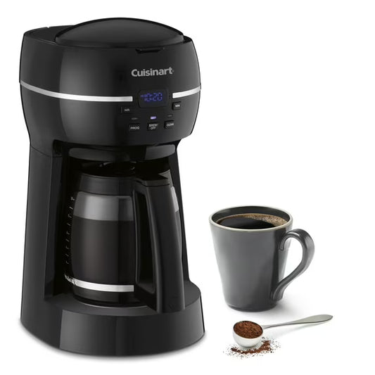 Cafetera Programable 12 Tazas Cuisinart DCC-1500TG – Jarra de Vidrio, Función “Brew Pause™” y Apagado Automático