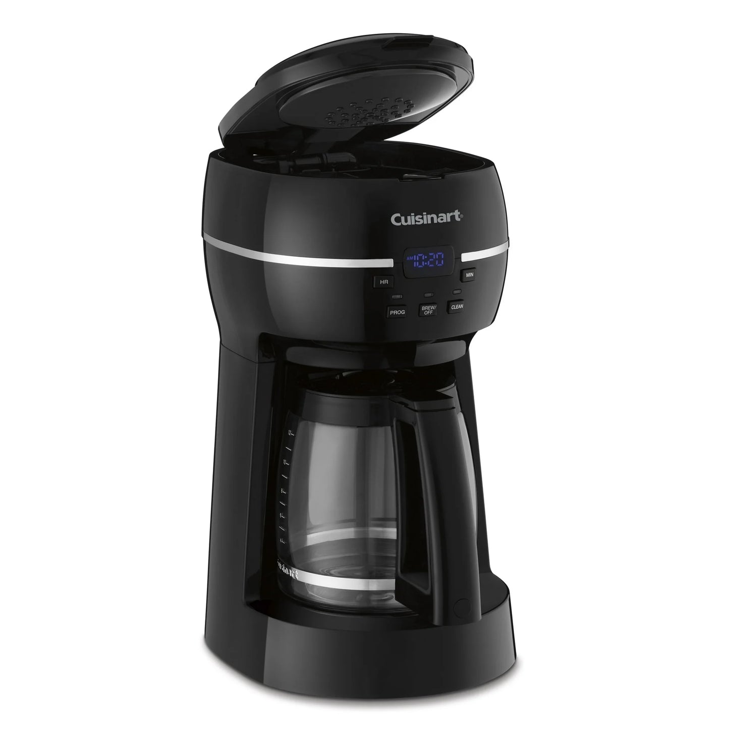 Cafetera Programable 12 Tazas Cuisinart DCC-1500TG – Jarra de Vidrio, Función “Brew Pause™” y Apagado Automático