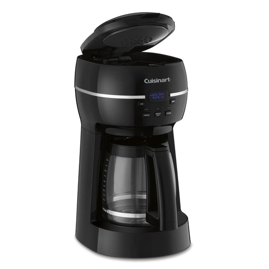 Cafetera Programable 12 Tazas Cuisinart DCC-1500TG – Jarra de Vidrio, Función “Brew Pause™” y Apagado Automático
