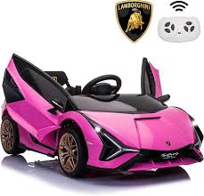 Coche eléctrico infantil licenciado TOBBI “Lamborghini” 24 V – con control parental