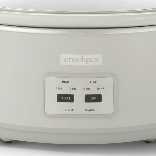Crock-Pot 7 Qt Cook & Carry Programable – Slow Cooker con Asa de Transporte y Tapa de Bloqueo