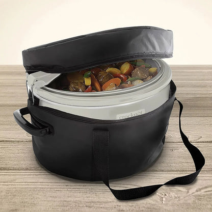 Crock-Pot 7 Qt Cook & Carry Programable – Slow Cooker con Asa de Transporte y Tapa de Bloqueo