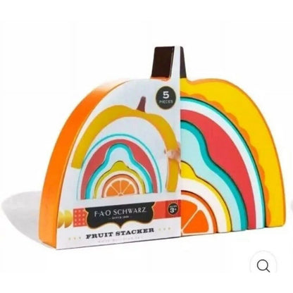 Juego de construcción de rompecabezas de madera - Fao Schwarz