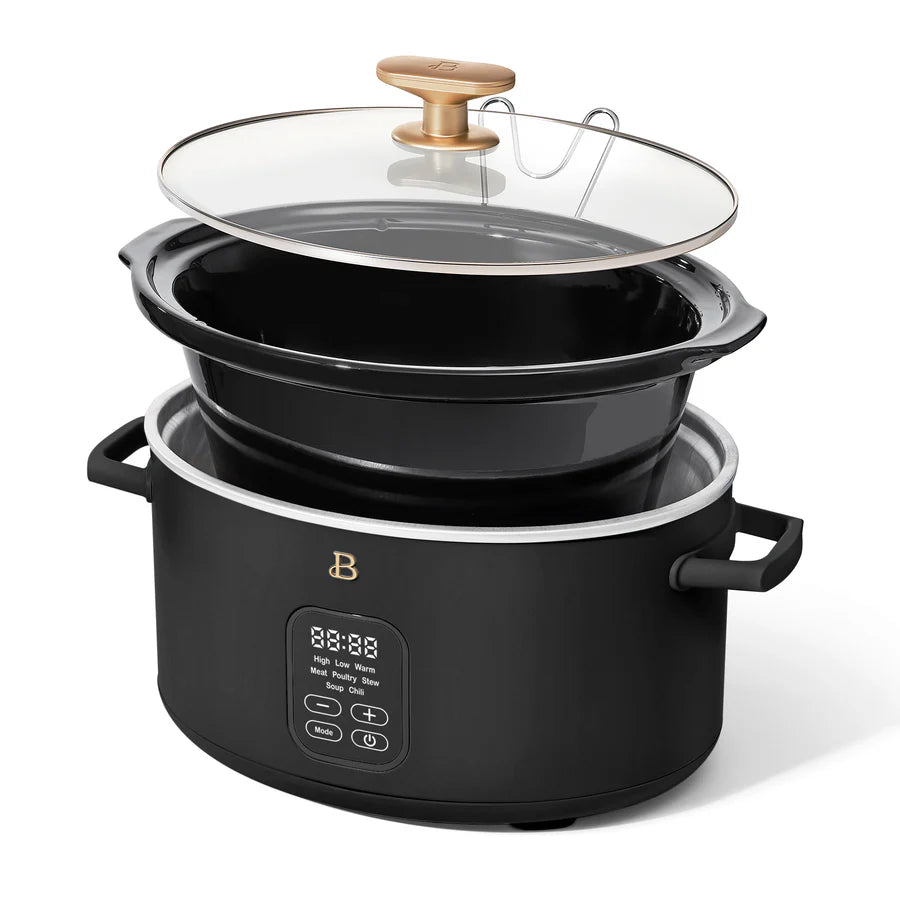 Olla de Cocción Lenta Programable Beautiful by Drew – 6 QT (aprox. 5,7 L)