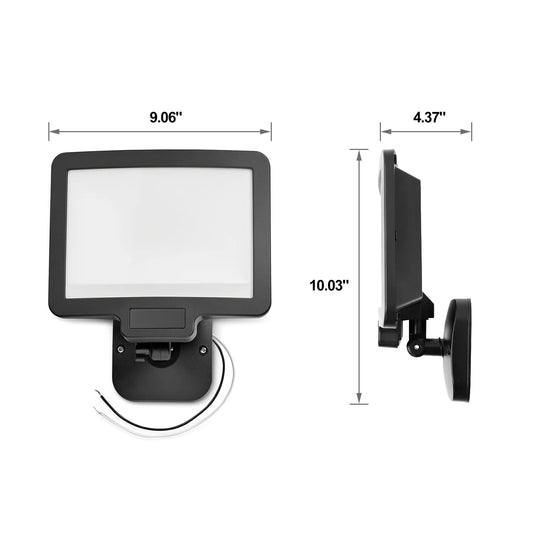 Lámpara de seguridad LED Hyper Tough 3000 lumenes – sensor de movimiento 120°