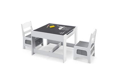 Set infantil Giantex de madera con mesa y  silla – con cajón de almacenamiento