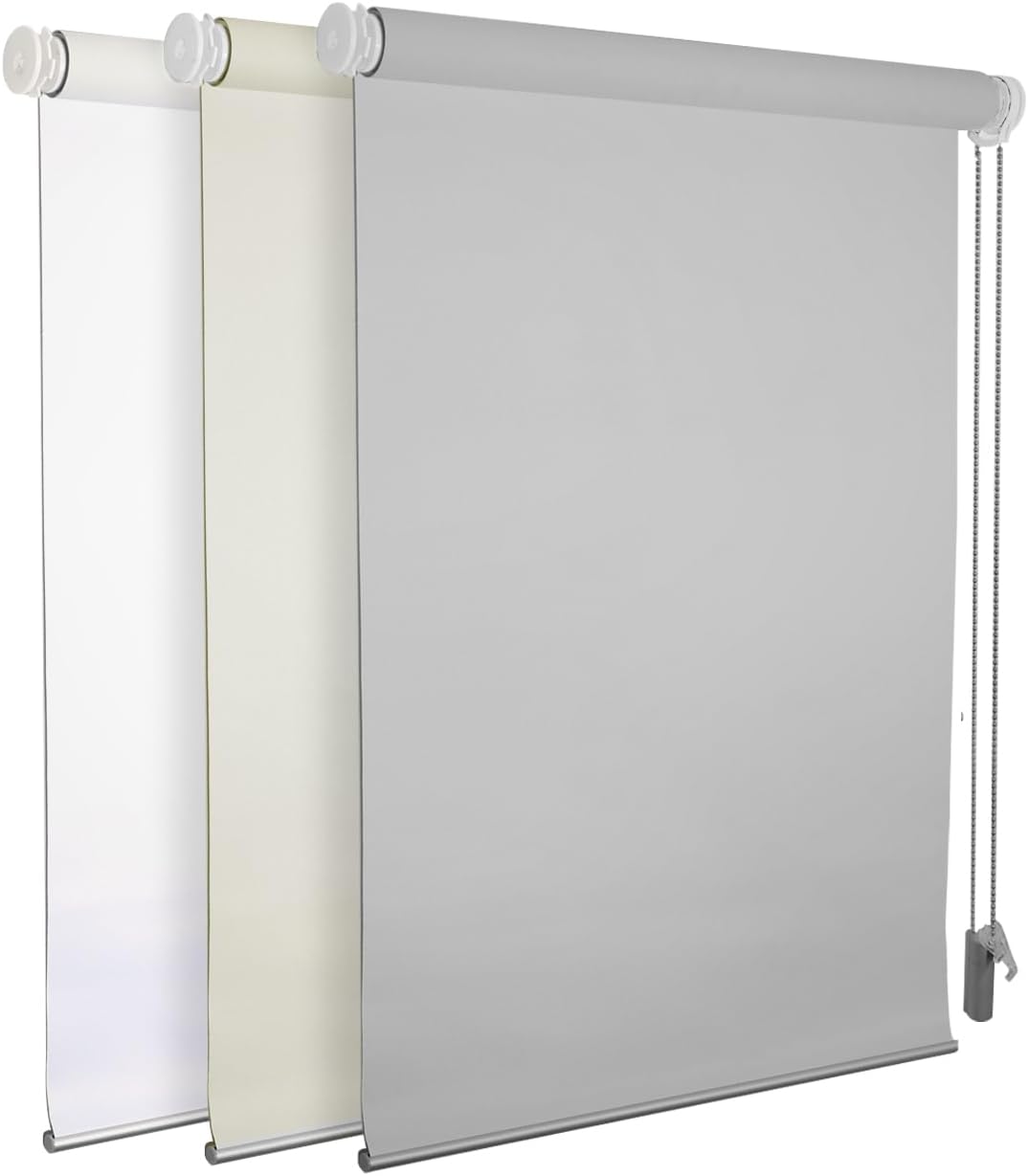 Persiana Enrollable Higiénica 100 % Sin Cordón – Protección Opaca Extraíble para Ventanas