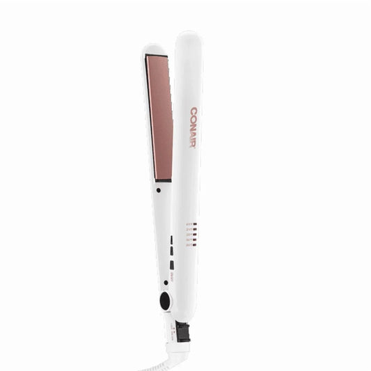 plancha de ceramica para cabello Conair, 5 configuraciones de calor