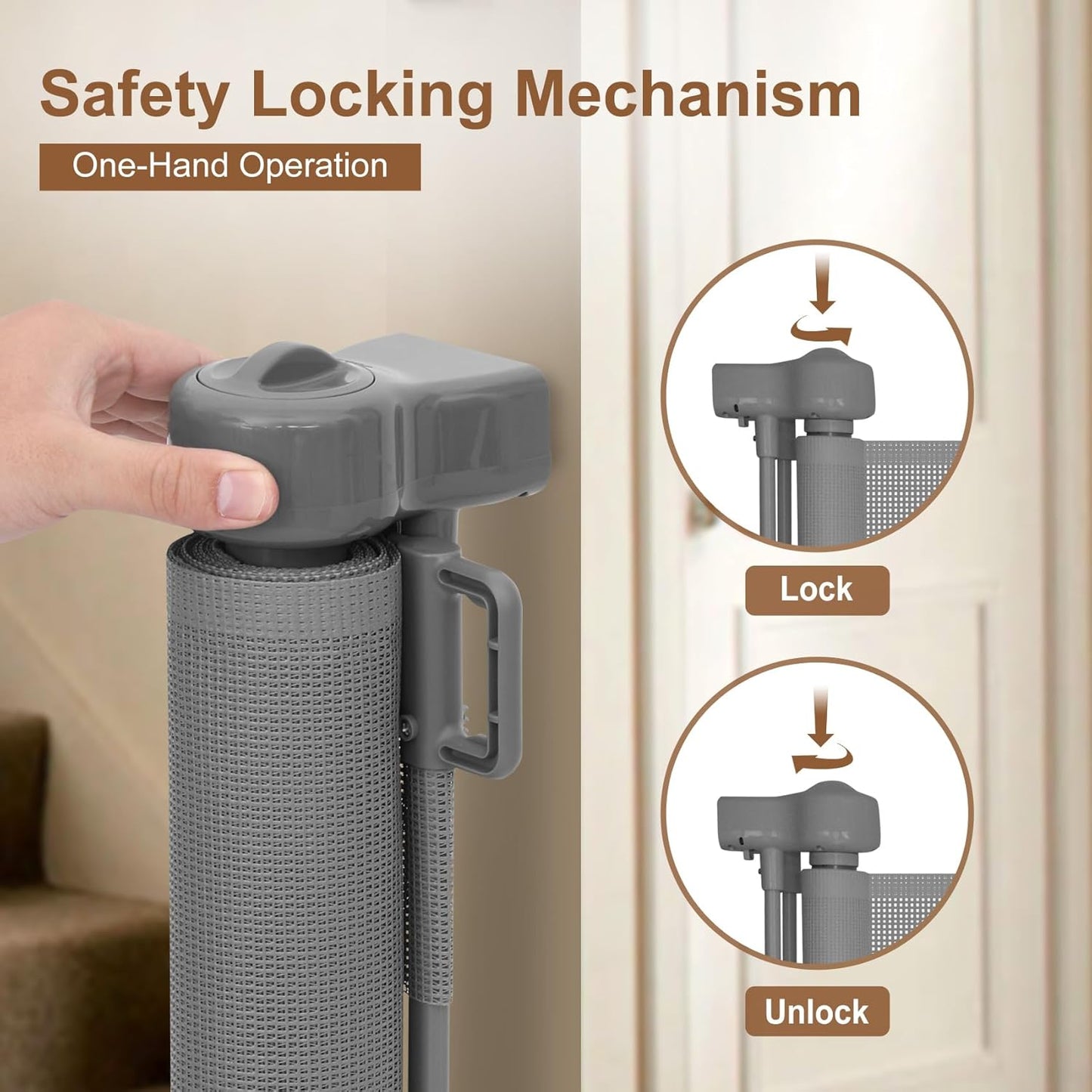 Portón retráctil ultra-ancho hasta 3.81 m con diseño reforzado