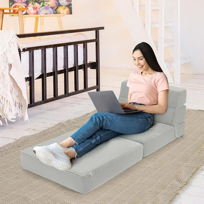 Sofa cama plegable convertible 3 en 1 COSTWAY